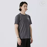 ADISI 男WINCOOL涼感乾爽機能圖T AL2511107 (M-3XL)|萊卡 彈性 吸濕排汗 快乾 防曬 抗UV 排汗衣 2XL 深灰