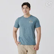 ADISI 男WINCOOL涼感乾爽機能圖T AL2511107 (M-3XL)|萊卡 彈性 吸濕排汗 快乾 防曬 抗UV 排汗衣 M 雲杉綠