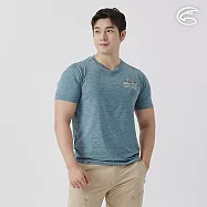 ADISI 男WINCOOL涼感乾爽機能圖T AL2511107 (M-3XL)|萊卡 彈性 吸濕排汗 快乾 防曬 抗UV 排汗衣 XL 雲杉綠