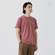 ADISI 男WINCOOL涼感乾爽機能圖T AL2511107 (M-3XL)|萊卡 彈性 吸濕排汗 快乾 防曬 抗UV 排汗衣 L 暗紅