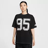 NIKE AS W NSW STREET SS OS TEE 女短袖上衣-HV4973010 XL 黑色