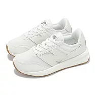New Balance 休閒鞋 370 寬楦 中童 小朋友 白 灰 復古 膠底 運動鞋 NB PH370SF-W 19cm WHITE/GREY