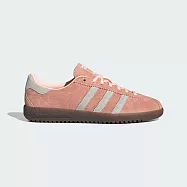 Adidas BRMD W [JI2658] 女 運動休閒鞋 德訓鞋 復古 麂皮 舒適 珊瑚橘 23cm 橘