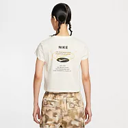 NIKE AS W NSW TEE CLASSICS+ SPD 女短袖上衣-IH8507133 M 白色