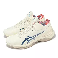 Asics 籃球鞋 GELBURST 28 男鞋 米白 藍 輕量 回彈 緩衝 運動鞋 亞瑟士 1063A099751 26cm IVORY/DEEP SEA TEAL
