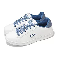 Fila 休閒鞋 Inheritance 3 男鞋 白 藍 低筒 皮革 小白鞋 斐樂 1C923Z133 28.5cm WHITE/BLUE