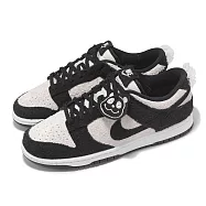 Nike 休閒鞋 Dunk Low Retro SE 男鞋 熊貓 毛絨 麂皮 黑 米白 IB2990-100 29.5cm WHITE/BLACK-BLACK