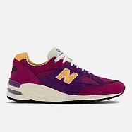 New Balance 990 V2 [M990PY2] 男 休閒鞋 運動 復古 D楦 美製 麂皮 緩震 舒適 桃紫 26.5cm 紫