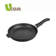 【瑞康屋UCOM】丹麥黑魔法晶鑽單柄不沾早餐鍋24cm無蓋(電磁爐可用)
