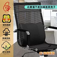 G+居家 台灣製造 人體工學腰靠枕