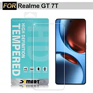 Xmart for Realme GT 7T 薄型 9H 玻璃保護貼-非滿版 單一