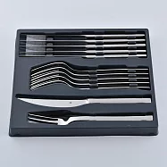 WMF Nuova 德國 316 不鏽鋼牛排餐具組 牛排刀 牛排叉 餐刀 餐叉 12入