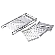 WMF 德國 316 不鏽鋼刨刀 刨絲 磨泥 切片 (4種可換刀片)