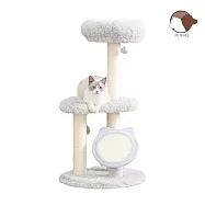 【Petpals】雲棉貓跳台-2層(貓跳台/貓窩/貓爬架/貓樹/貓咪跳台/貓抓柱)