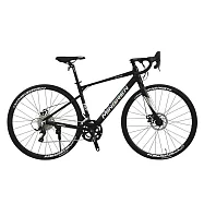 BIKEONE R16 PRO 鋁合金彎把碟煞16速甩把公路車L-TWOO R3套件煞變合一平悍車架(隱藏內走線)競速碟煞彎把破風跑車- 幻影消黑