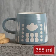 《danica》石陶馬克杯(煙嶼藍355ml) | 水杯 咖啡杯 拿鐵杯