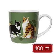 《NOW》瓷製馬克杯(家有貓咪400ml) | 水杯 咖啡杯 拿鐵杯