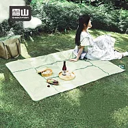【日本霜山】 榻榻米造型防水口袋型野餐墊(110x160cm)