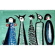 【玲廊滿藝】張慈-《她們系列》NEW27x41cm