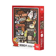 TOi圖益 湯姆與傑利系列 下午茶時刻 拼圖1000片 正版授權 動漫拼圖 收藏擺飾 禮物推薦