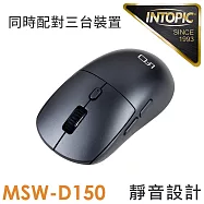 INTOPIC 廣鼎 靜音無線雙模滑鼠(MSW-D150)