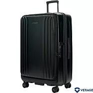 【Verage】維麗杰 28吋第二代菁英奢華系列前中開行李箱 (純黑色)