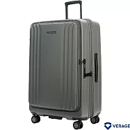【Verage】維麗杰 28吋第二代菁英奢華系列前中開行李箱 (水泥灰)