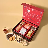 《愛不囉嗦》【吉果秋意】精裝堅果咖啡禮盒(附提袋)，共1盒 預購9/11~9/17出貨