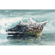 【玲廊滿藝】陳俊華-軍艦之島36x54.5cm