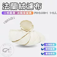 【GlassKing】⭐台灣製造⭐FH-240S-1 法蘭絨濾布 1~2人 法蘭絨濾器 咖啡濾網 咖啡濾布 保留咖啡油脂《1包5入》