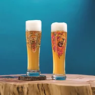 【德國 RITZENHOFF】傳承時光系列- 獅吼虎嘯小麥啤酒對杯/646ml