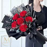 【Floral M】Coco Love經典永生玫瑰花束