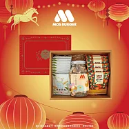 【MOS摩斯漢堡】雙囍堅果禮盒(堅果1罐+玄米煎茶10包+濾泡咖啡6包) 新年禮盒