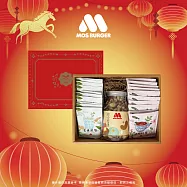 【MOS摩斯漢堡】MOS堅果茶雙享禮盒(堅果1罐+玄米煎茶10包+錫蘭紅茶10包) 新年禮盒