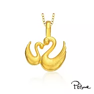 【Prisme Gold】金選百搭黃金項鍊 多款任選 (金重0.02錢±0.01) 天鵝