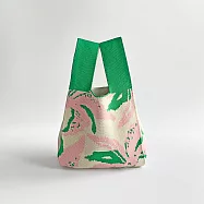 FERN ONLY | 蕨柔手拿針織包 - 東洋山蘇花 東洋山蘇花