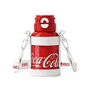 NONOO 可口可樂 玩趣雙飲保溫杯 580ml 可樂紅