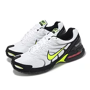Nike 慢跑鞋 Air Max Torch 4 男鞋 白 黑 螢光黃 氣墊 運動鞋 CK0061-100 26.5cm WHITE/VOLT BLACK