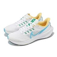 Nike 慢跑鞋 Air Zoom Pegasus 39 NN GS 大童 女鞋 白 藍 小飛馬 運動鞋 FN3688-141 23.5cm WHITE/BLUE