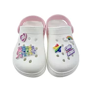 台灣製彩虹熊洞洞鞋 (B068-1) CAREBEARS 台灣製童鞋 中童鞋 涼拖鞋 洞洞鞋 嬰幼鞋 兒童涼鞋 中大童鞋 卡通童鞋 大童鞋 童鞋 女大童 涼鞋 女童鞋