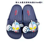 台灣製超人力霸王拖鞋 (W022) ULTRAMAN 童鞋 大童鞋 超人力霸王 浴室拖鞋 中大童鞋 男中童 拖鞋 男大童 室內拖鞋 台灣製童鞋 特價 男童鞋 現貨 台灣製 16cm 藍色超人力霸王款