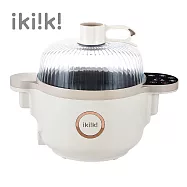【Ikiiki伊崎】微電腦多功能自動炒菜機 IK-MC3701(櫻花粉)|IK-MC3702(燕麥杏) 燕麥杏