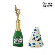 【Quirky Kitty】貓薄荷絨毛玩具(貓/貓玩具/貓草/互動玩具/可愛造型) 紅酒&藍紋起司