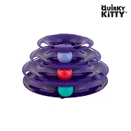 【Quirky Kitty】喵星人溜溜軌道球塔(貓/貓玩具/互動玩具/逗貓/抗憂/貓咪軌道球)