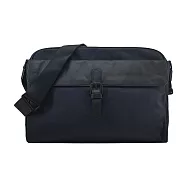 agnes b.條紋内裡斜背包- 黑