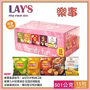 【Lay&rsquo;s】樂事 粉紅派對歡聚箱x15包 共501公克(558588LS)