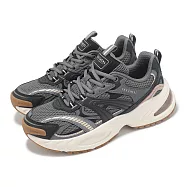 Skechers 休閒鞋 Uno Ryze-Scale UP 女鞋 灰 氣墊 老爹鞋 復古 舒華代言款 無小卡 177606CCBK 22.5cm CHARCOAL/BLACK