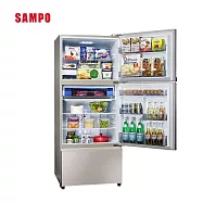 【SAMPO聲寶】605公升變頻三門冰箱 SR-F61DV(Y7) ✔基本安裝✔舊機回收