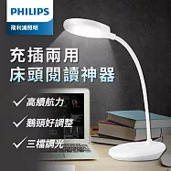 【飛利浦 PHILIPS】66150 酷鴻充電檯燈