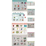 子玄 因果關係&事物關聯教學卡共8張底圖 繁體教學卡